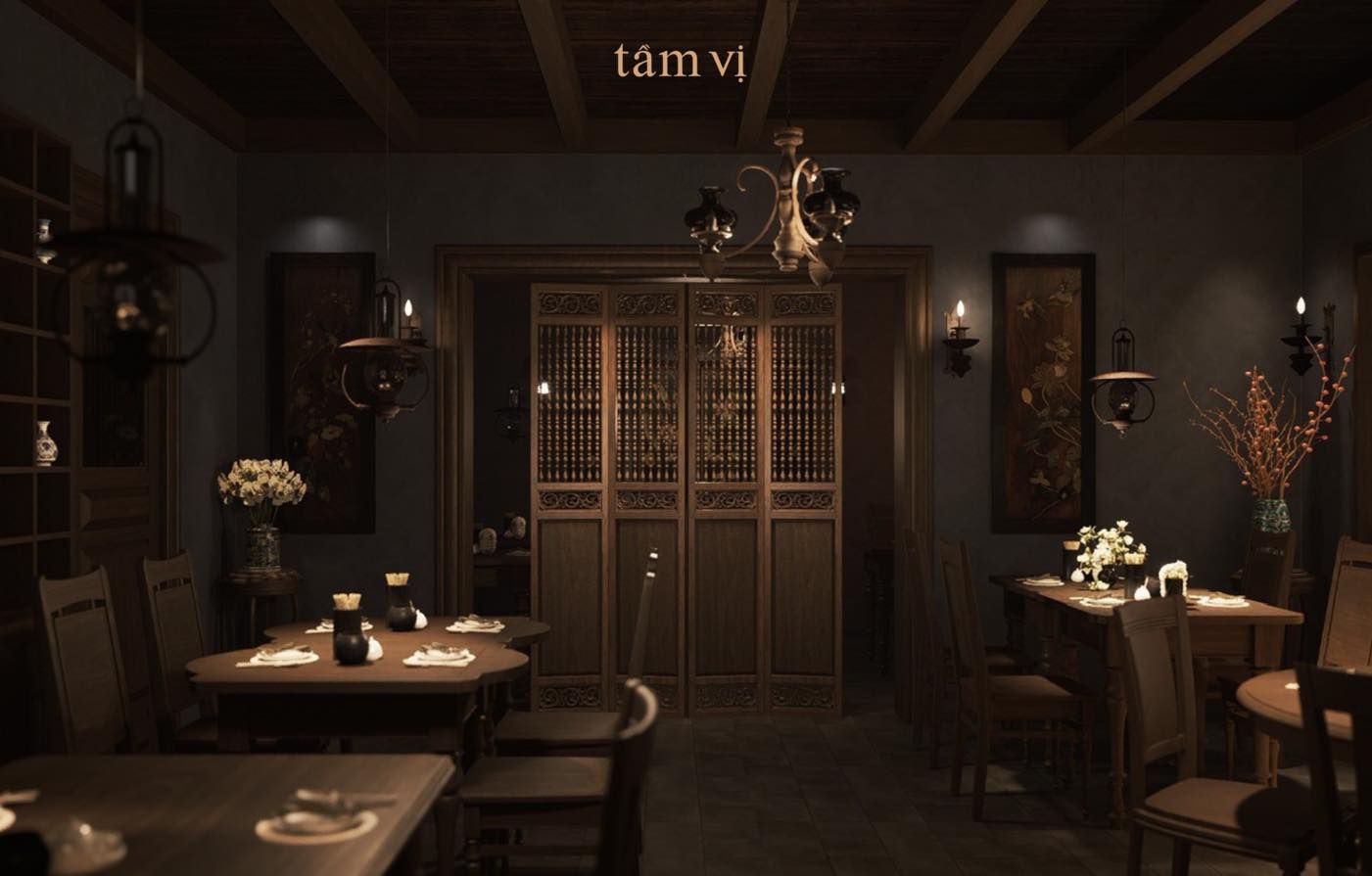 徒歩にて、ご夕食のレストランへ移動